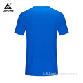 Outlet Quick Dry Sport Tshirt uomo vestiti in poliestere